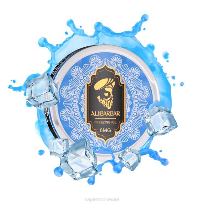 Vape Smoke - Alibarbar أكياس النيكوتين الجليد المتجمد LR4484