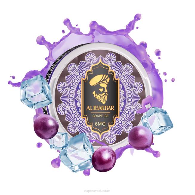Vape Smoke - Alibarbar أكياس النيكوتين النعناع LR4490