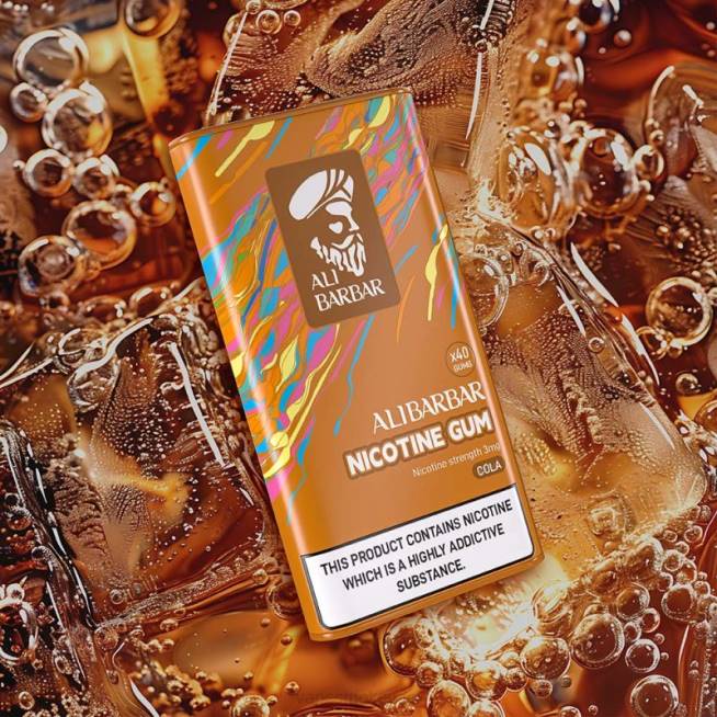 Vape Smoke - Alibarbar علكة النيكوتين كولا LR4499