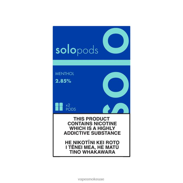 Vape Smoke - Solo جراب بديل 2-pack 460X651 المنثول