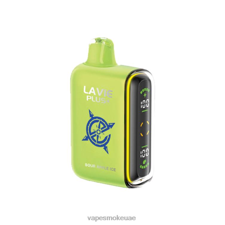 Vape Uae - جليد التفاح الحامض 8T666100 LAVIE PLUS 15000 نفث