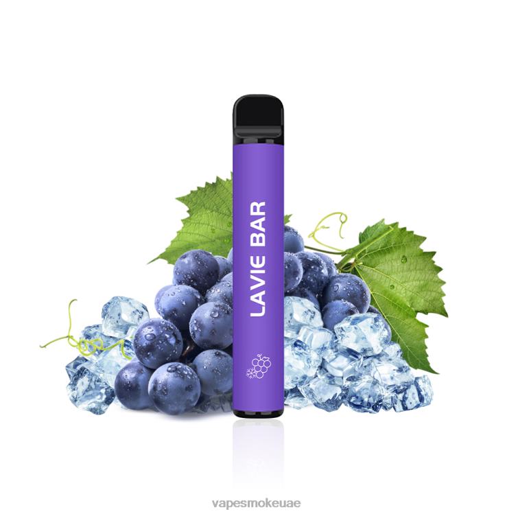 Vape Uae - جليد العنب 8T666322 LAVIE BAR 2% نسخة 800 نفخة