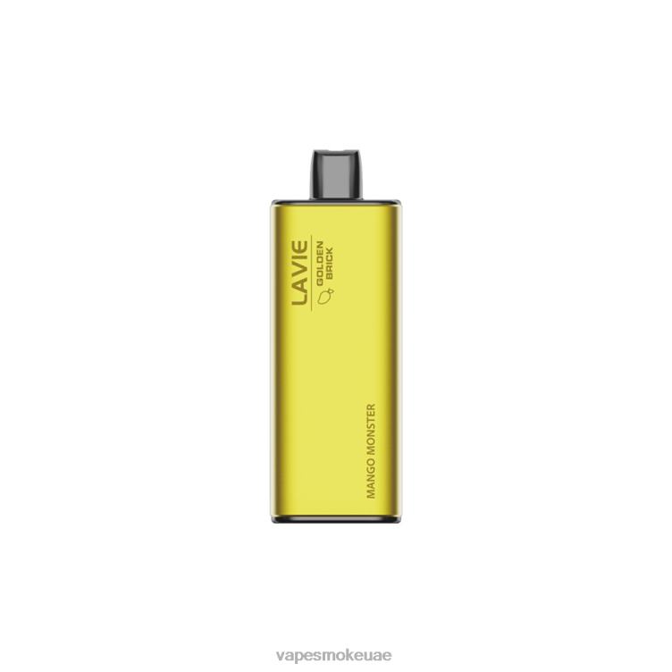 Vape Uae - وحش المانجو 8T66661 LAVIE GOLDEN BRICK 10000 نفث