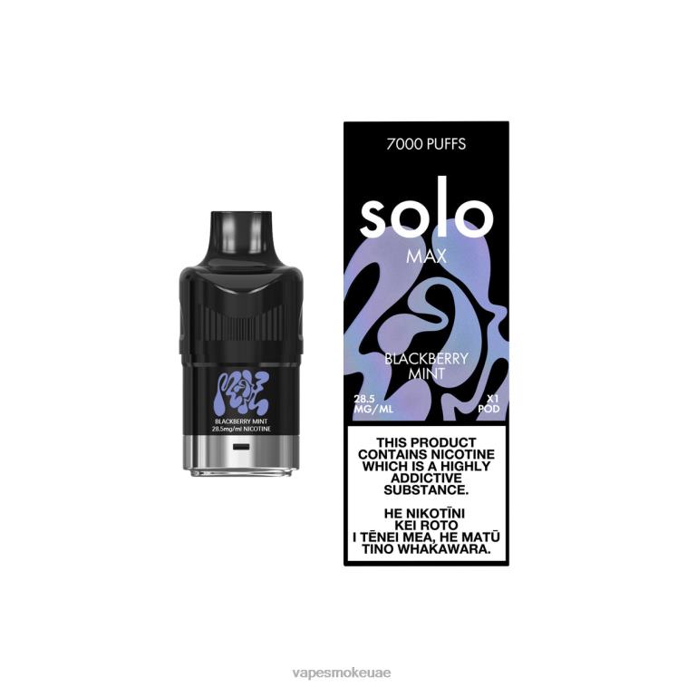 Vape Uae - Solo MAX جراب 460X673 نعناع بلاك بيري