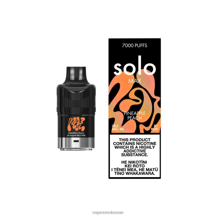 Vape Uae - Solo MAX جراب 460X685 الأناناس والخوخ
