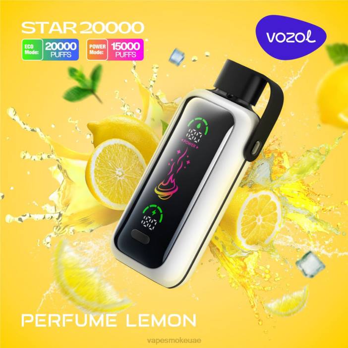Vape Uae - عطر الليمون VOZOL STAR 20000 DPLJ17