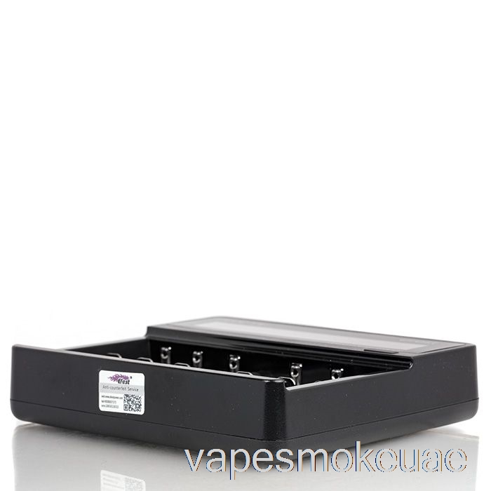Vape Uae Efest Luc V6 6-bay شاحن عالمي لشاشات الكريستال السائل
