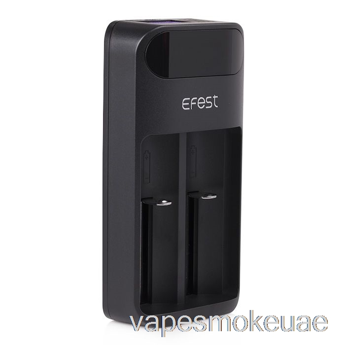 فيب الإمارات العربية المتحدة، Efest Lush Q2، شاحن بطارية LED ذكي 2-Bay