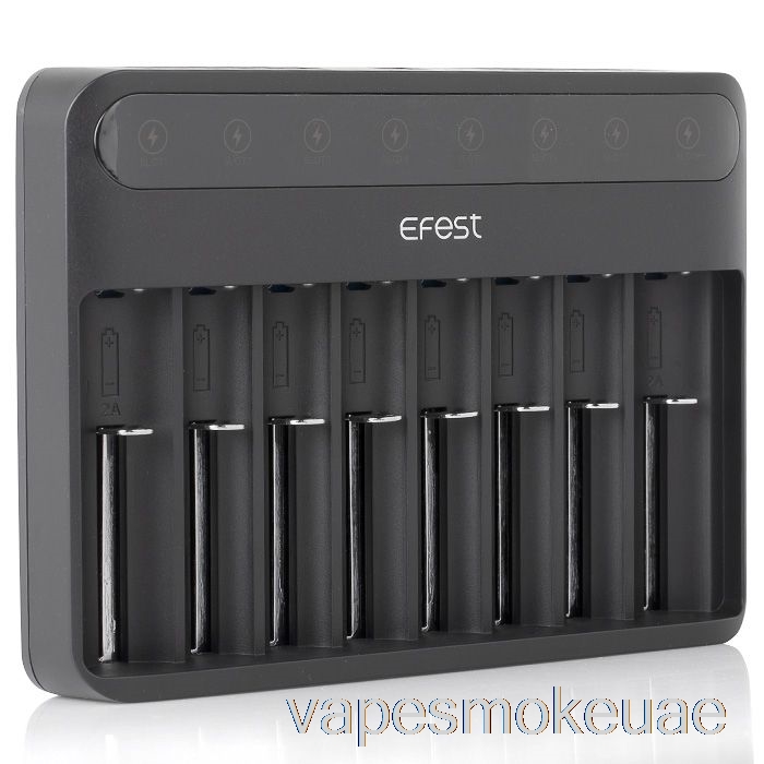 فيب الإمارات العربية المتحدة Efest Lush Q8 8 Bay شاحن بطارية ذكي