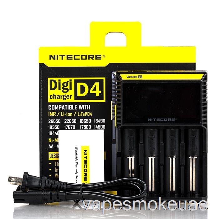 شاحن بطارية Vape Uae Nitecore D4 (4 فتحات)