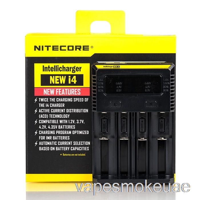 شاحن بطارية Vape Uae Nitecore I4 V2 (4 فتحات)