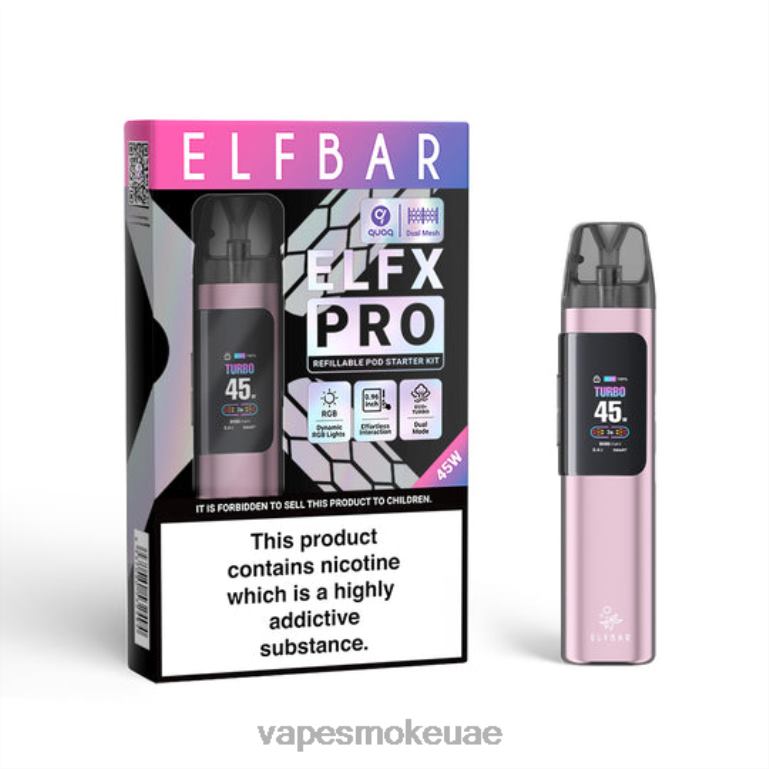 لون القرنفل 468R84 ELFBAR ELFX Pro افتح جهاز POD