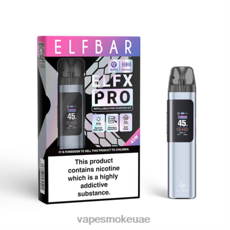 أسود 468R85 ELFBAR ELFX Pro افتح جهاز POD