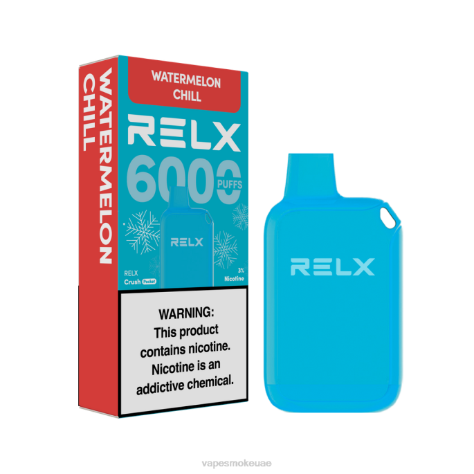 Vape Smoke - RELX Crush Pocket 6000 الجليدية البرد البطيخ 6Z6624